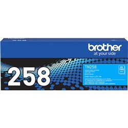 Brother TN-258C Toner Cartridge Cyan