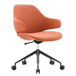Buro Konfurb Orbit Mid Back Chair Rust 