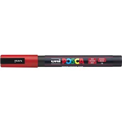 Uni Posca PC-3M Paint Marker  Fine Bullet 1.3mm Red