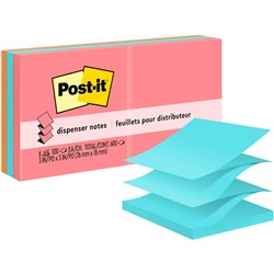 Post-It R330-AN Super Sticky Notes 73mmx73mm Poptimistic Pack of 6