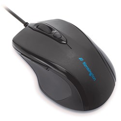 Kensington Pro Fit Wired Mid Size USB Mouse Black